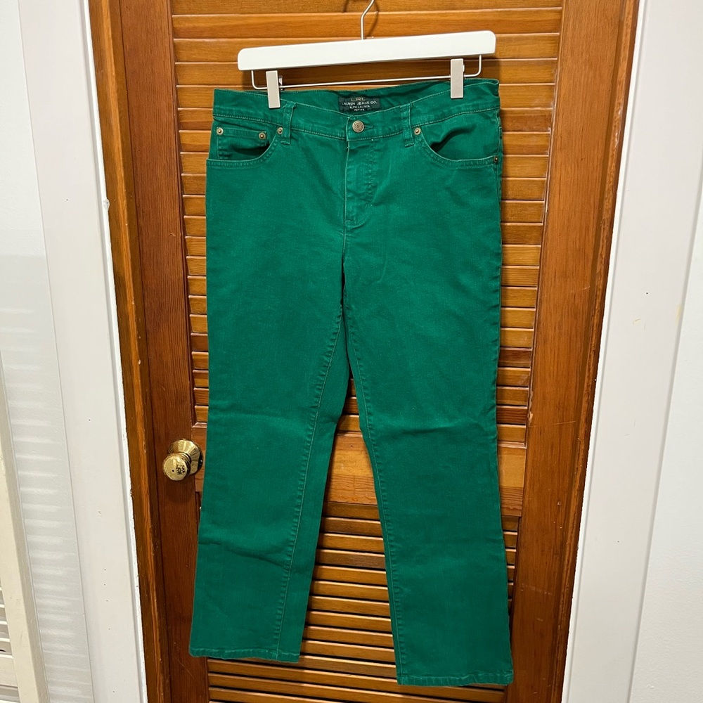 Ralph Lauren Teal Jeans